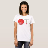 OT Button en Zipper T-shirt (Voorkant volledig)
