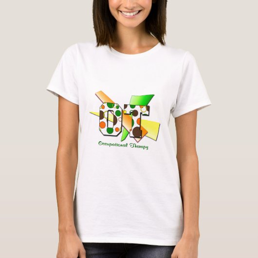 OT cirkels en stippen T-shirt (Voorkant)
