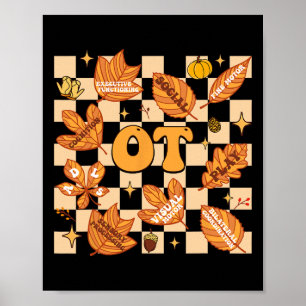 Ot Ergotherapeut Dankdag Herfst Poster