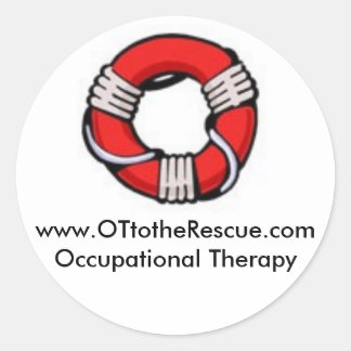 OT naar de Rescue Ronde Sticker