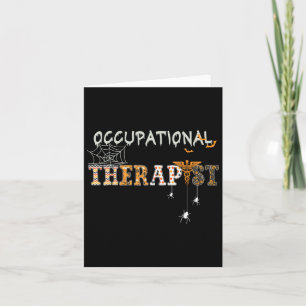 OT Occupational Therapy Therapist Halloween Ota SP Kaart