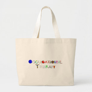 OT op het werk Grote Tote Bag