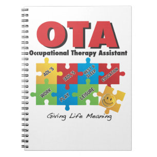 OTA - Assistent-laptop met beroepsmatige therapie- Notitieboek