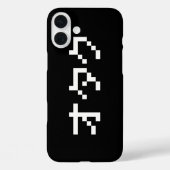 OTAKU 8-bits Pixel Japanse Katakana Case-Mate iPhone Case (Achterkant)
