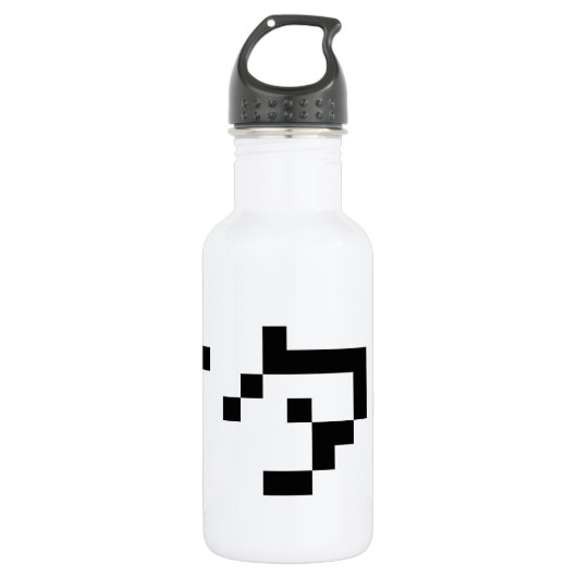 OTAKU 8-bits Pixel Japanse Katakana Waterfles (Voorkant)