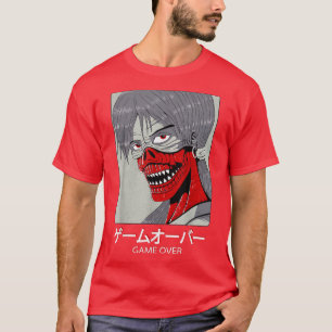 Otaku Japan Anime Japans boemmonster Grafisch Ar T-shirt