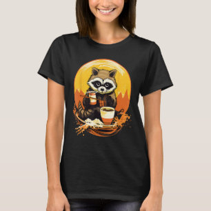 Otaku Raccoon Eet Japans Eten Ramen Noodles 2 T-shirt