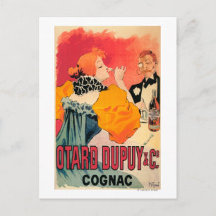 Otard-Dupuy & CO. Cognac Promotion Poster Briefkaart