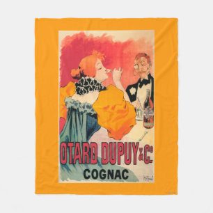 Otard-Dupuy & CO. Cognac Promotion Poster Fleece Deken