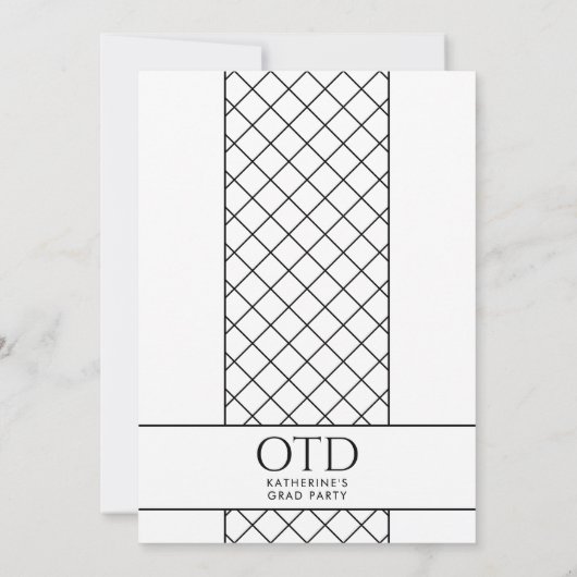 OTD Doctor in de ergotherapie Afstuderen Kaart (Achterkant)