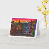 Othala - Carte de voeux (Fleur jaune)