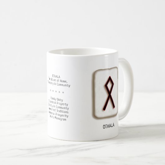 Othala RuneStone Mug (Devant droit)