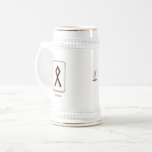 Othala RuneStone Stein Bierpul (Voorkant links)