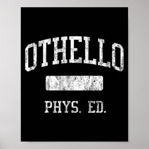 Othello High School Hs Othello Wa Lichamelijke Opv Poster