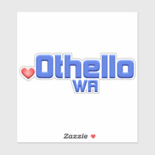 Othello Washington Sticker