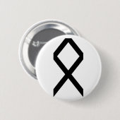 OTHILA RUNE RONDE BUTTON 5,7 CM (Voorkant /achterkant)