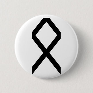 OTHILA RUNE RONDE BUTTON 5,7 CM