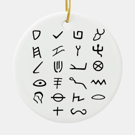 Otiot Keramisch Ornament (Voorkant)