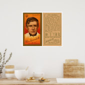 Otis Crandall Giants Baseball 1911 Poster (Keuken)