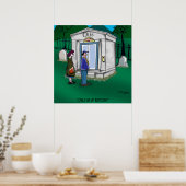 Otis Elevator Mausoleum heeft alleen een Up Button Poster (Keuken)