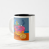 Otis et Melvin High on Cake Coffee Mug (Devant gauche)