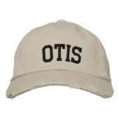 Otis geborduurd Pet (Voorkant)