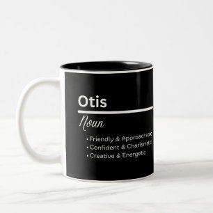 Otis Jongensnaam Definitie Gepersonaliseerde Mok