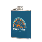 Otisco Lake New York Regenboog Heupfles (Links)