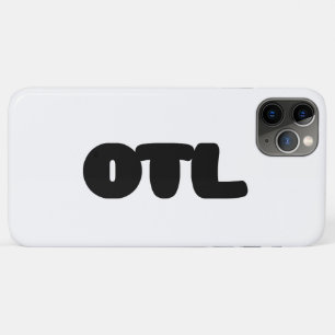 OTL Emoticon ~ Korean Slang iPhone 11 Pro Max Hoesje