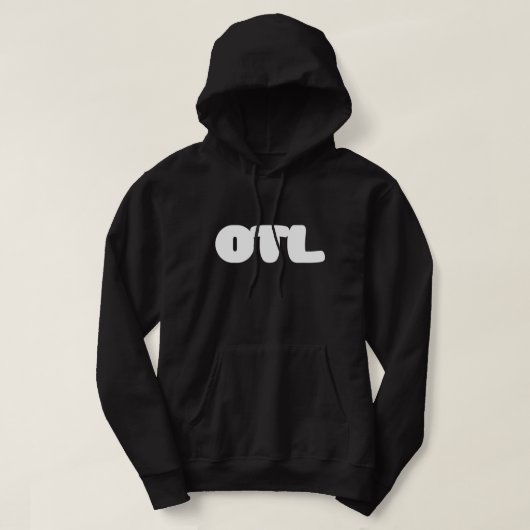 OTL Emoticon ~ Korean Slang Hoodie (Design voorkant)