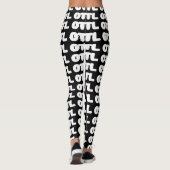 OTL Emoticon ~ Korean Slang Leggings (Achterkant)
