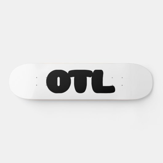 OTL Emoticon ~ Korean Slang Skateboard (Horizontaal)