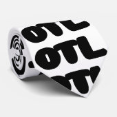 OTL Emoticon ~ Korean Slang Stropdas (Opgerold)