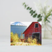 Otoe County Barn Briefkaart (Staand voorkant)