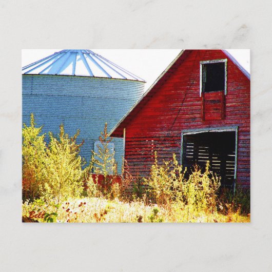 Otoe County Barn Briefkaart (Voorkant)