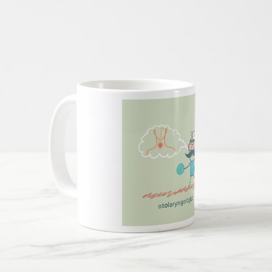 Otolaryngologue Mug (Devant gauche)