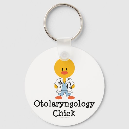 Otolaryngology Chick Sleutelhanger (Voorkant)