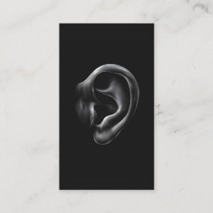 Otolaryngology Ears Doctor Modern Bold Visitekaartje