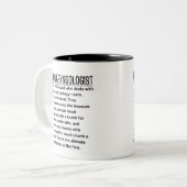 Otolaryngoloog Tweekleurige Koffiemok (Voorkant links)