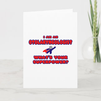 Otolaryngoloog ... Wat is jouw Superpower? Kaart