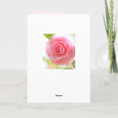Otome-tsubaki: Camellia [Greeting Card] Kaart (Achterkant)