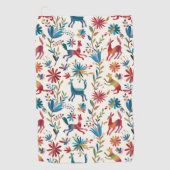 Otomi Inspired Design Golfhanddoek (Voorkant)