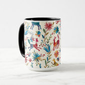 Otomi Inspired Design Mok (Voorkant links)