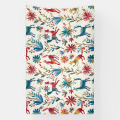 Otomi Inspired Design Spandoek (Verticaal)