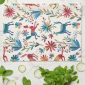 Otomi Inspired Design Theedoek (Gevouwen)