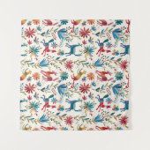 Otomi Inspired Design Wandkleed (Voorkant (horizontaal))