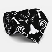 Otorhinolaryngoloog Stropdas (Opgerold)