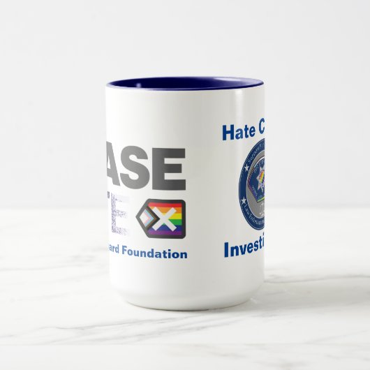 OTP Matthew Shepard Foundation Erase Hate 15 oz Mok (Midden)