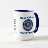 OTP Matthew Shepard Foundation Erase Hate 15 oz Mok (Voorkant rechts)