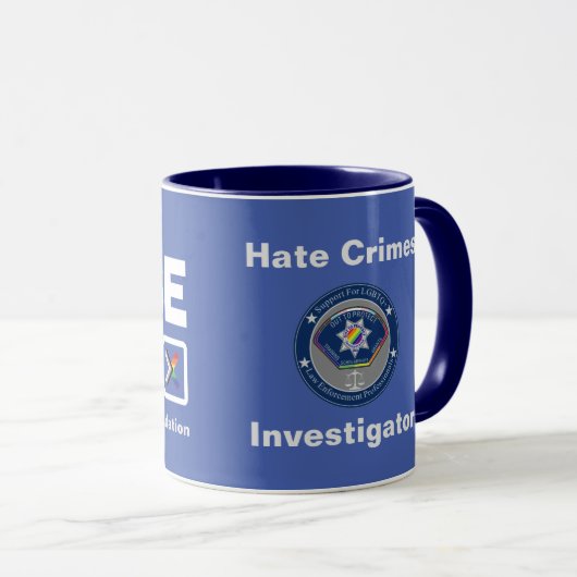 OTP Matthew Shepard Foundation Hate Crimes 11 OZ Mok (Voorkant rechts)